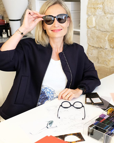 Rencontre avec Christelle Troublé, designer de la ligne de lunettes de soleil Canal Saint Martin.